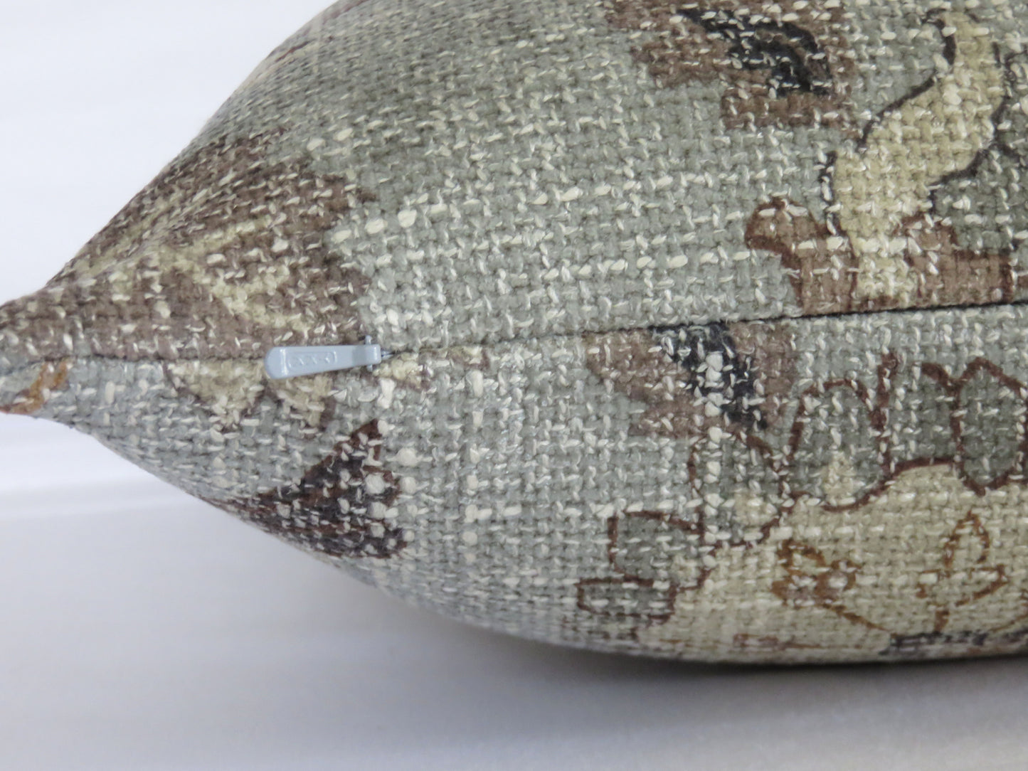 blue grey safari animal pillow cover