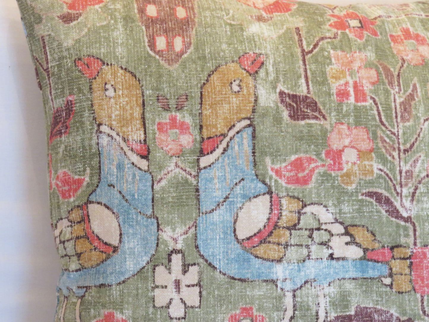 locanda celery green pillow cover