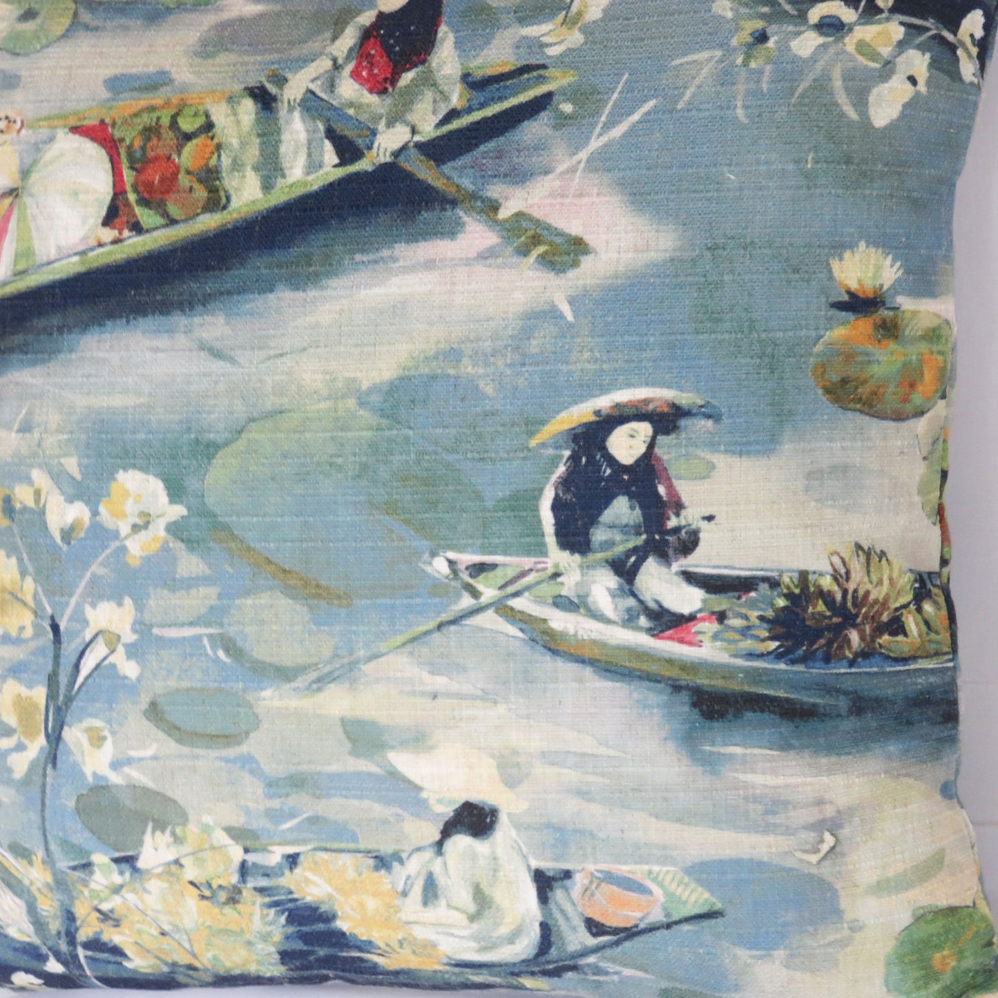 bangkok blue river pillow cover regal