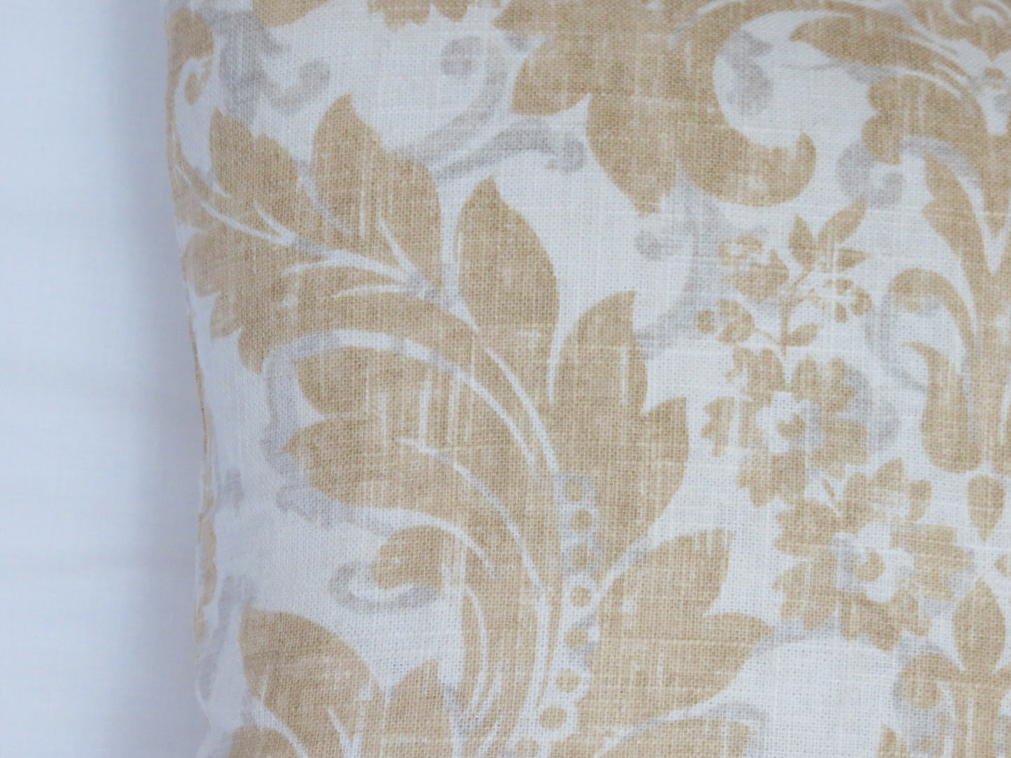 covington downton gold pillow cover