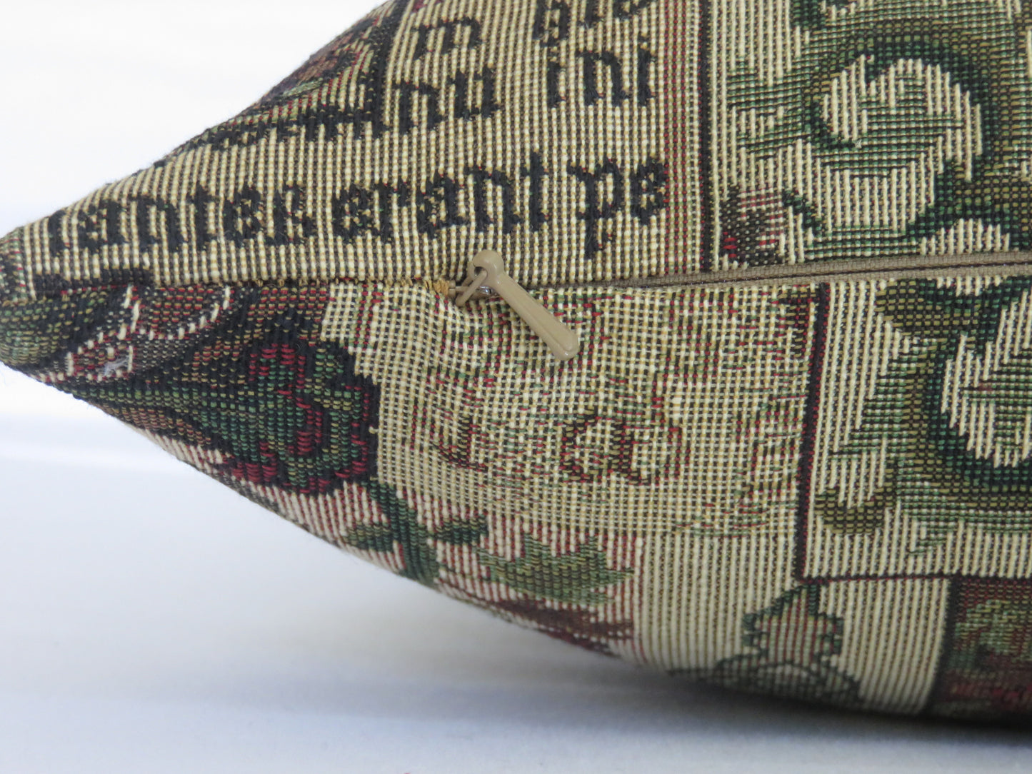 illumination script tapestry pillow cover