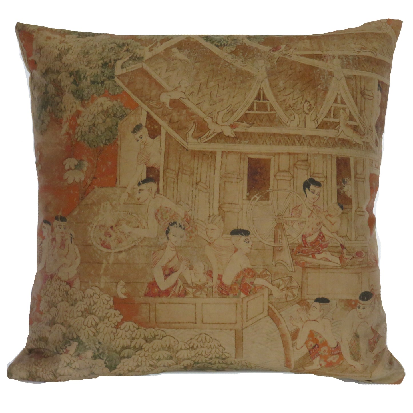 Jims dream pillow A spinning wheel