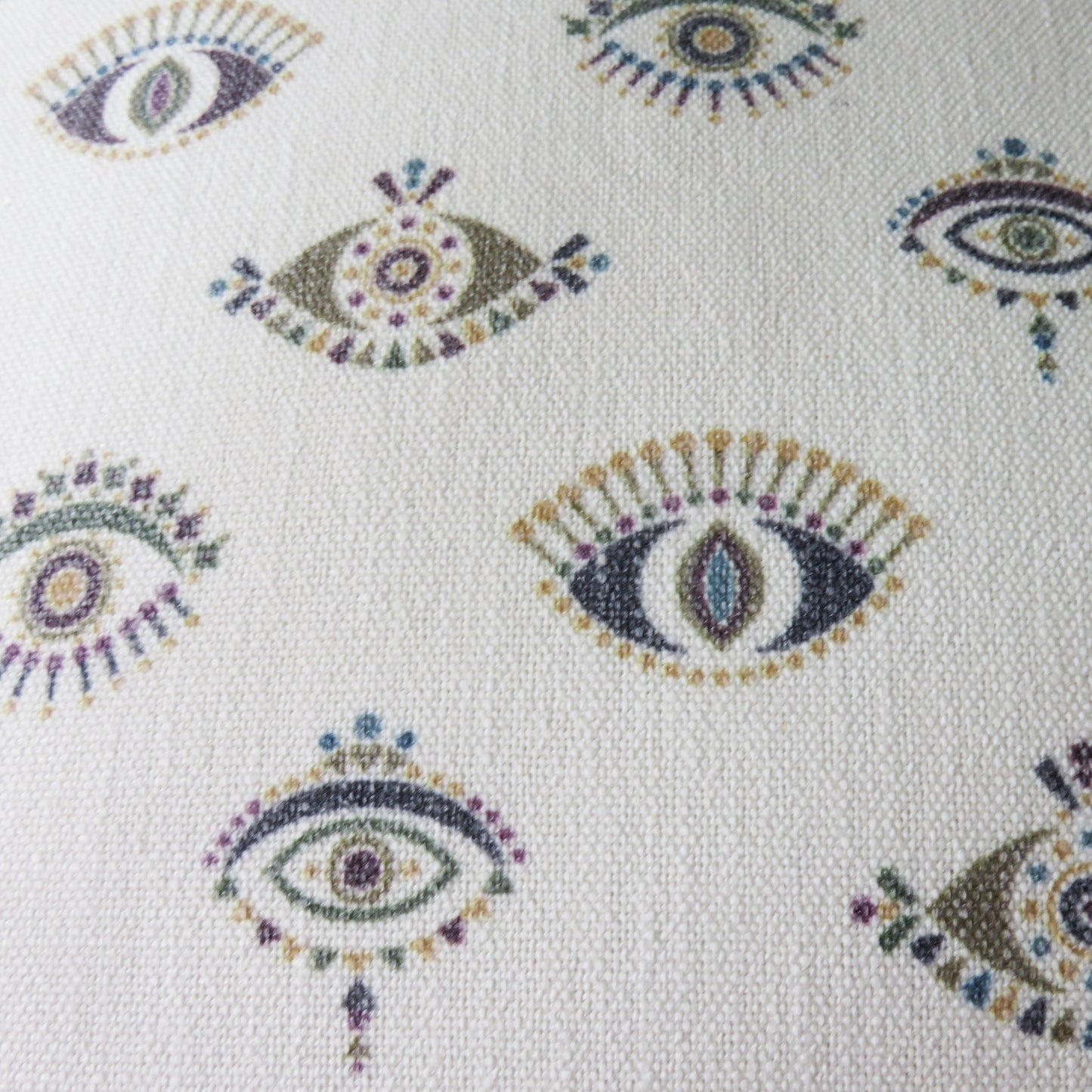 evil eye pillow cover
