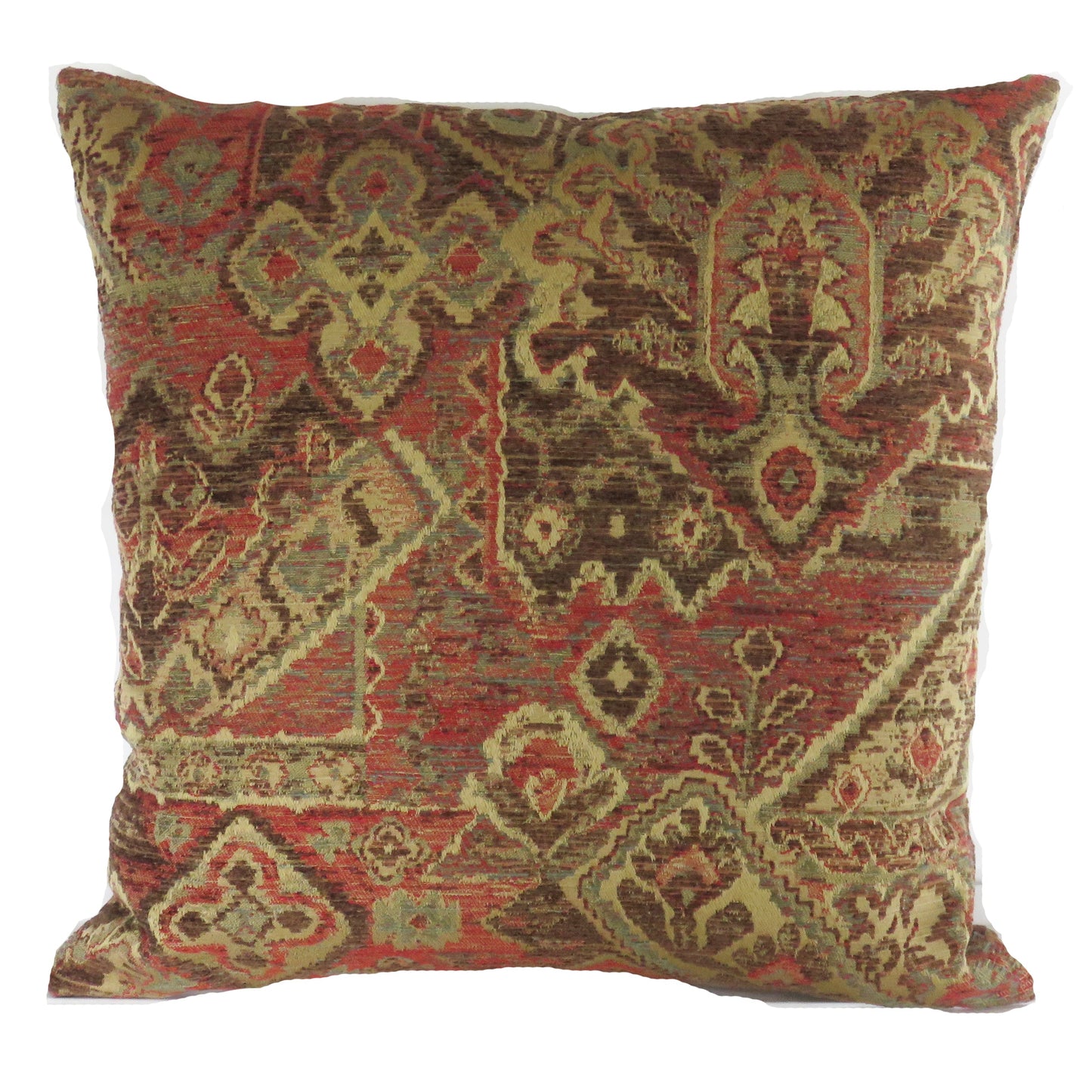 Brown, Rust, Gold  Southwest Style Pillow Cover