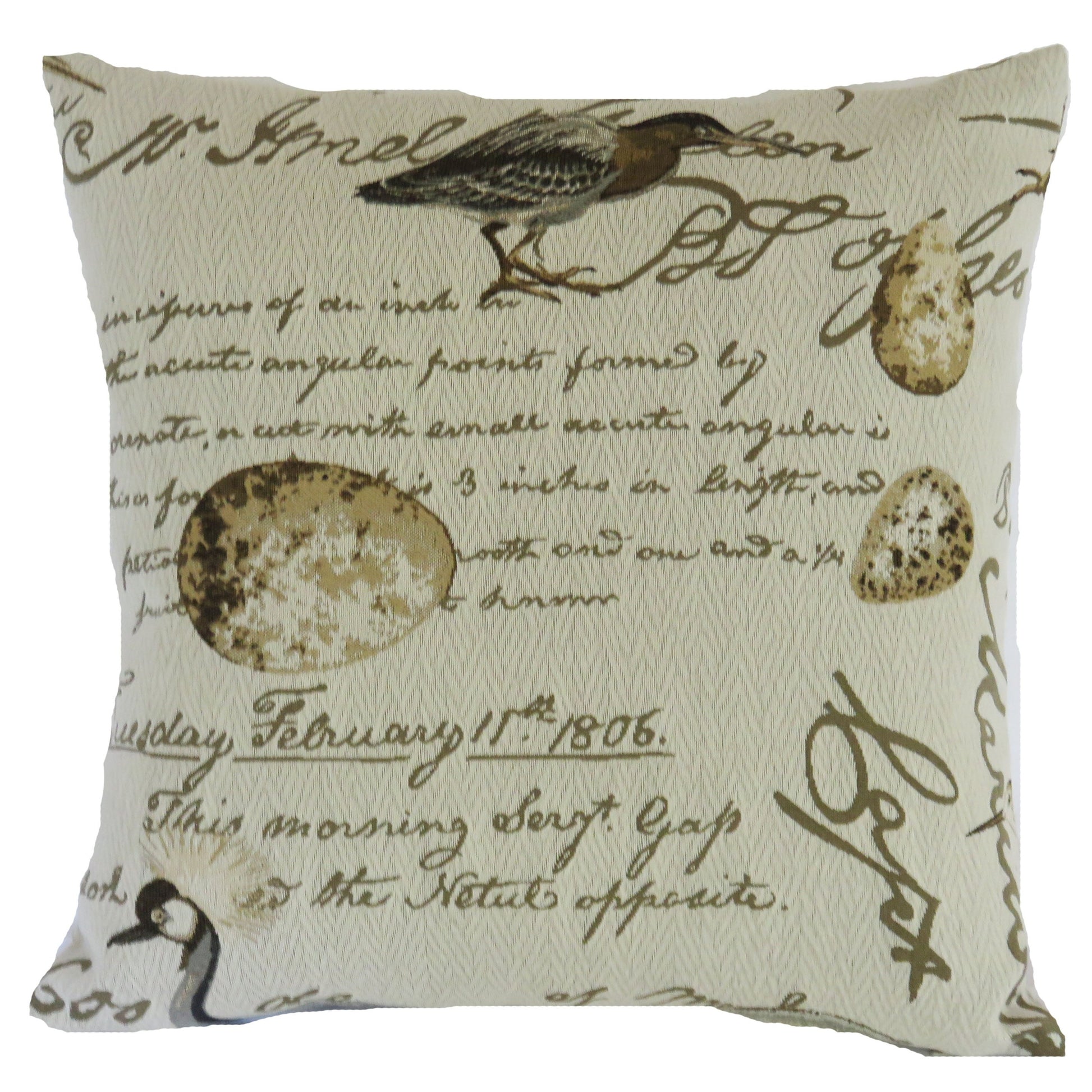 shorebird pillow seamist