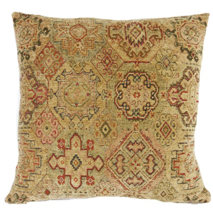light gold southwest geometric pillow cover
