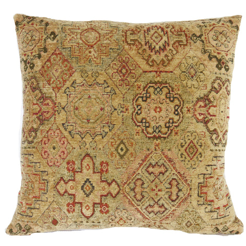 light gold southwest geometric pillow cover