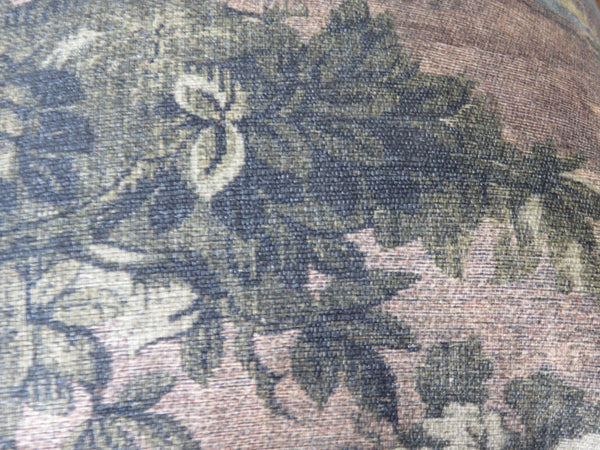 misty landscape verdure pillow cover made from Hamilton hatfield fabric