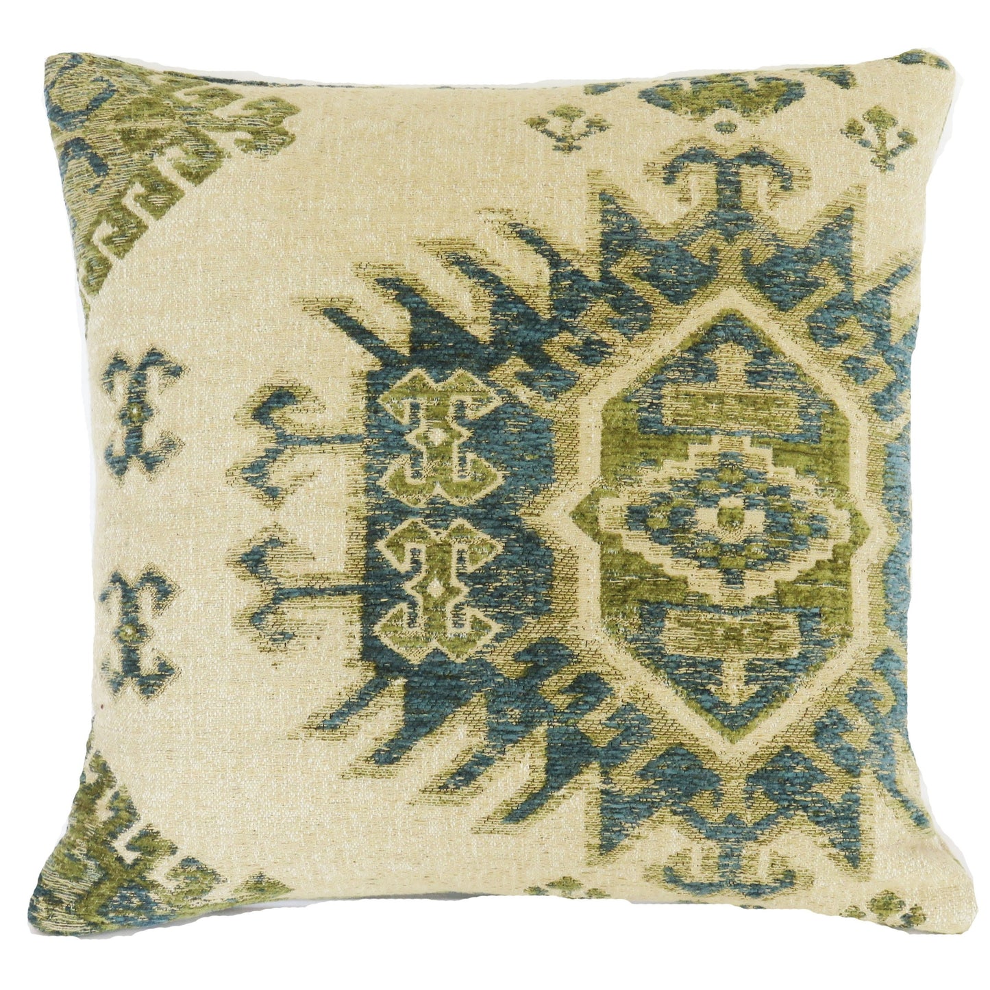 peacock colors southwest pillow cover