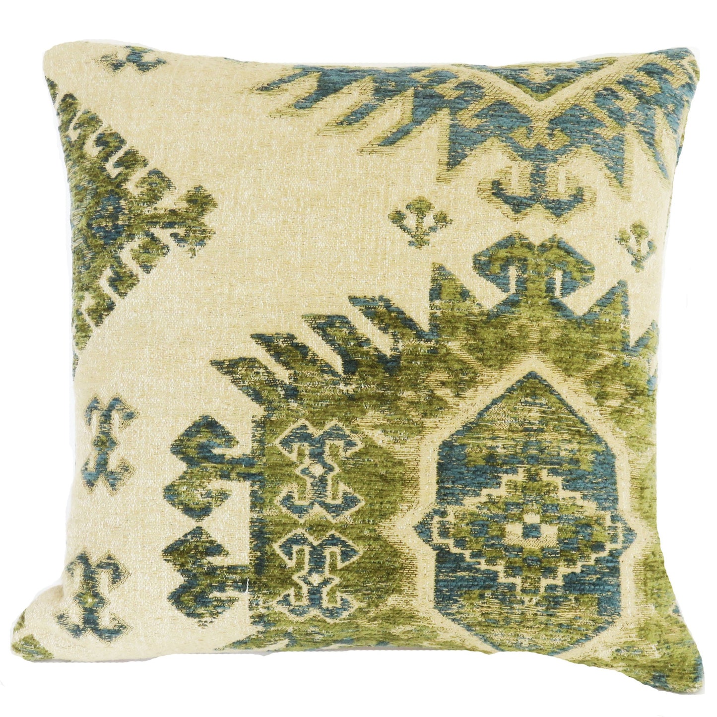 peacock colors southwest pillow cover