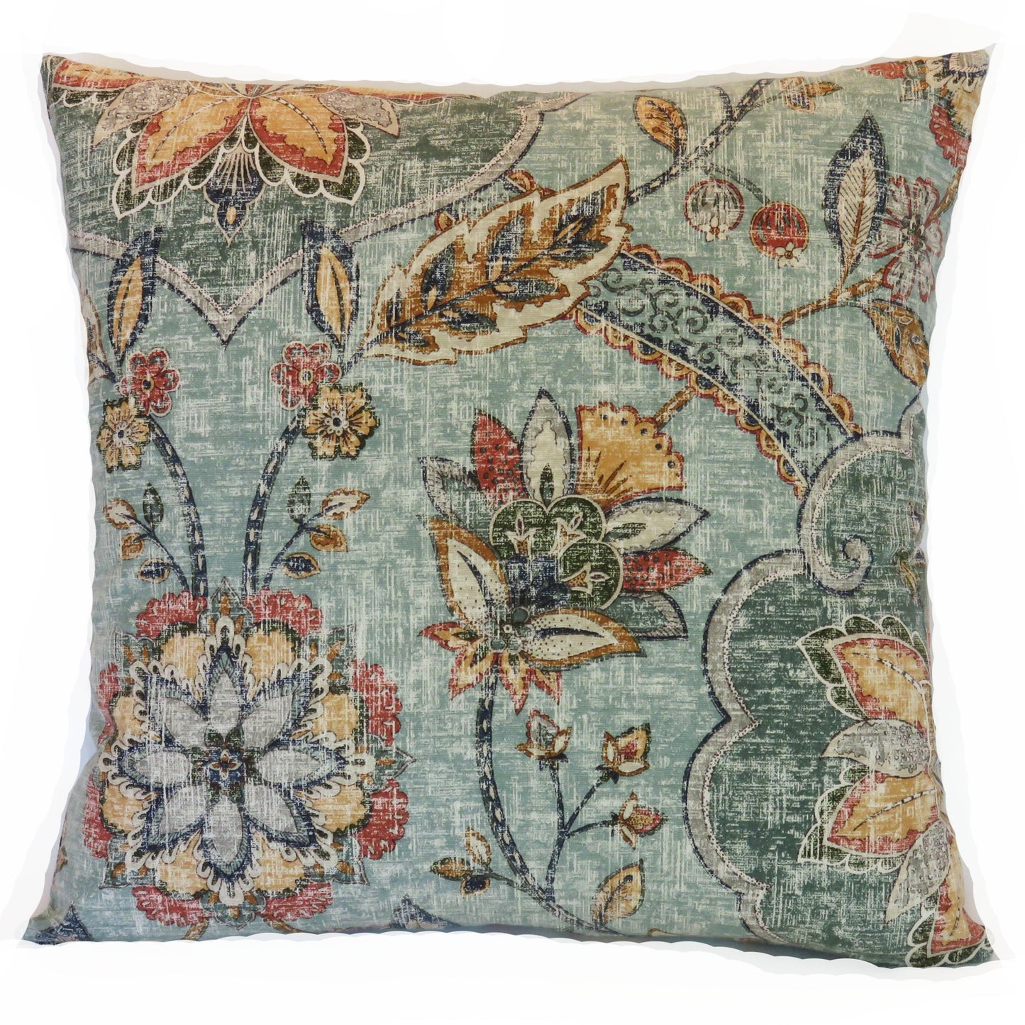 kaufmann andalucia blue pillow cover