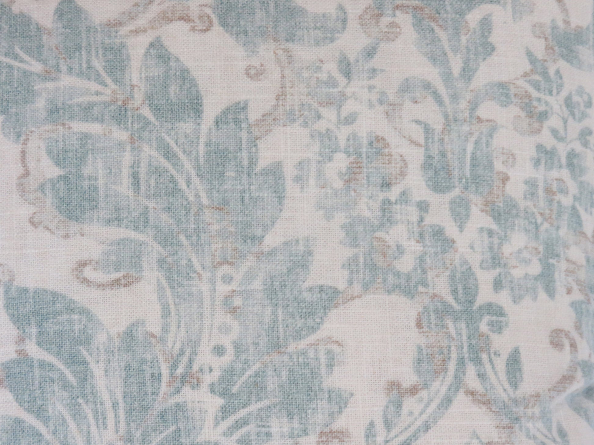 covington downton mist blue pillow