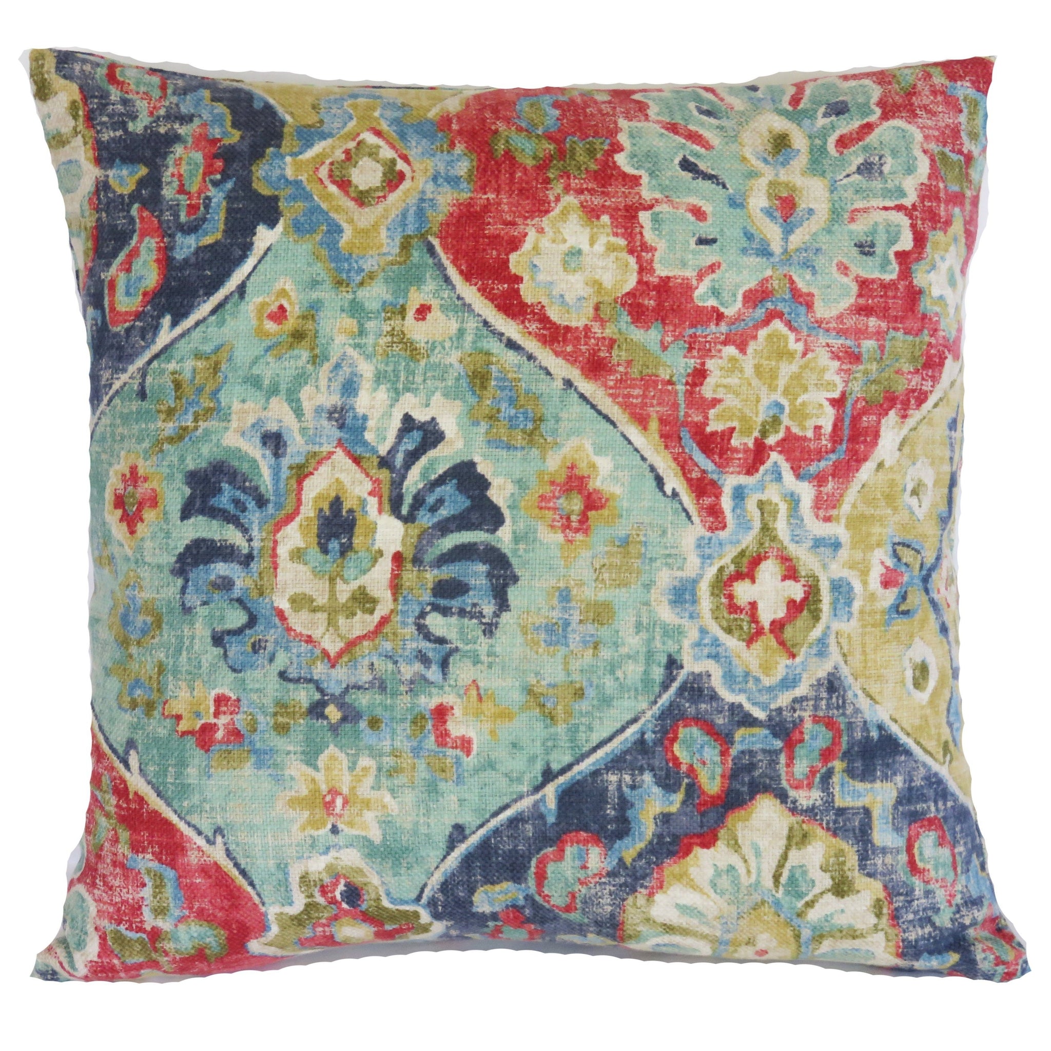 colorful ogee pillow cover hathaway gemstone