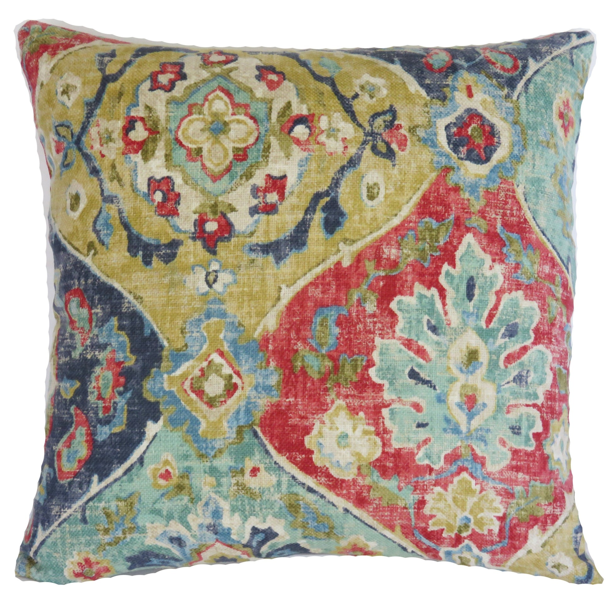 colorful ogee pillow cover hathaway gemstone