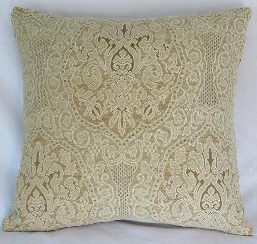 lace texture chenille pillow