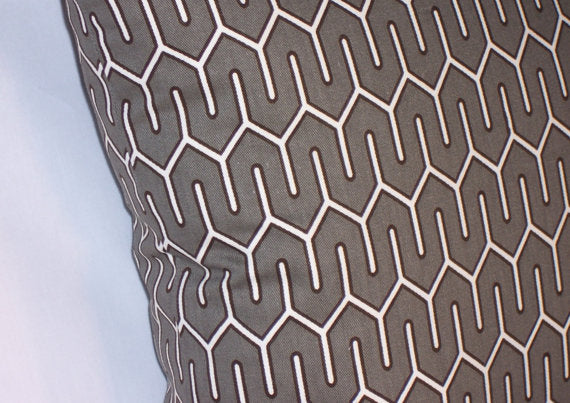 dwell studio geometric maze pillow