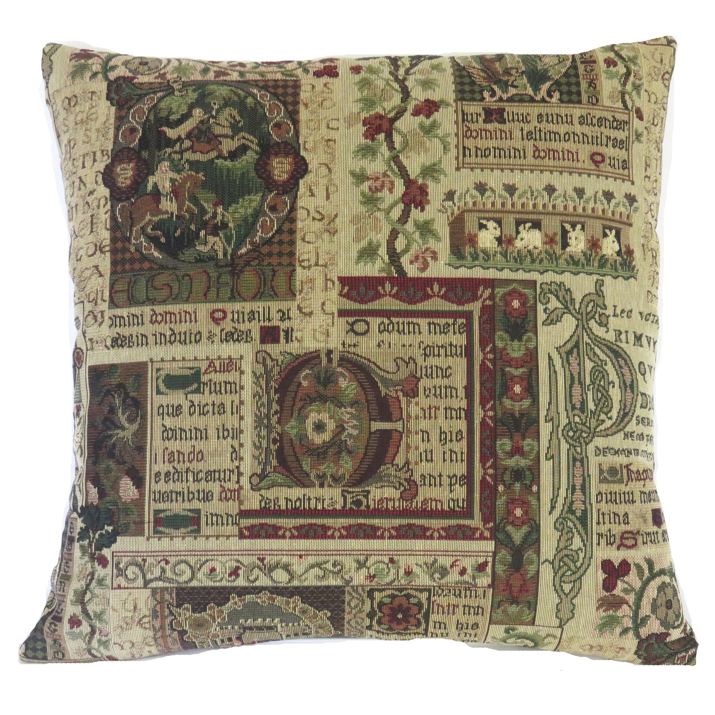 illumination script  tapestry pillow cover