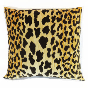 black gold leopard print pillow cover jamil