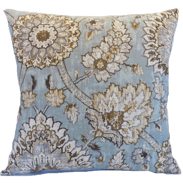 castleford moonstone blue pillow cover