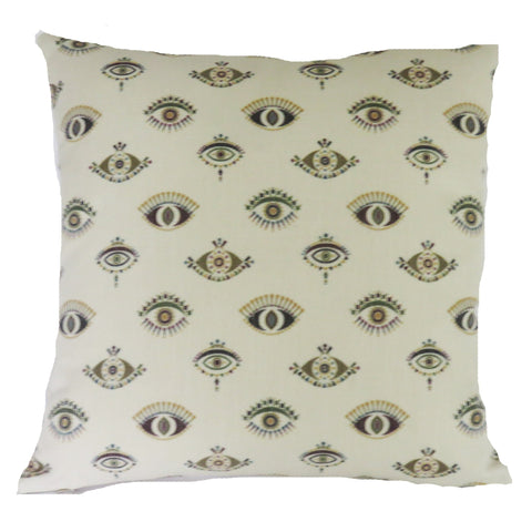 evil eye pillow cover